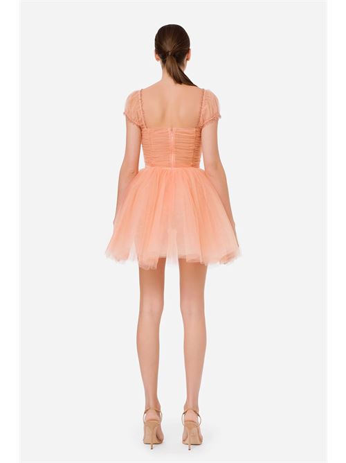 Abito dolly in tulle glitter ELISABETTA FRANCHI | AB15122E2.181